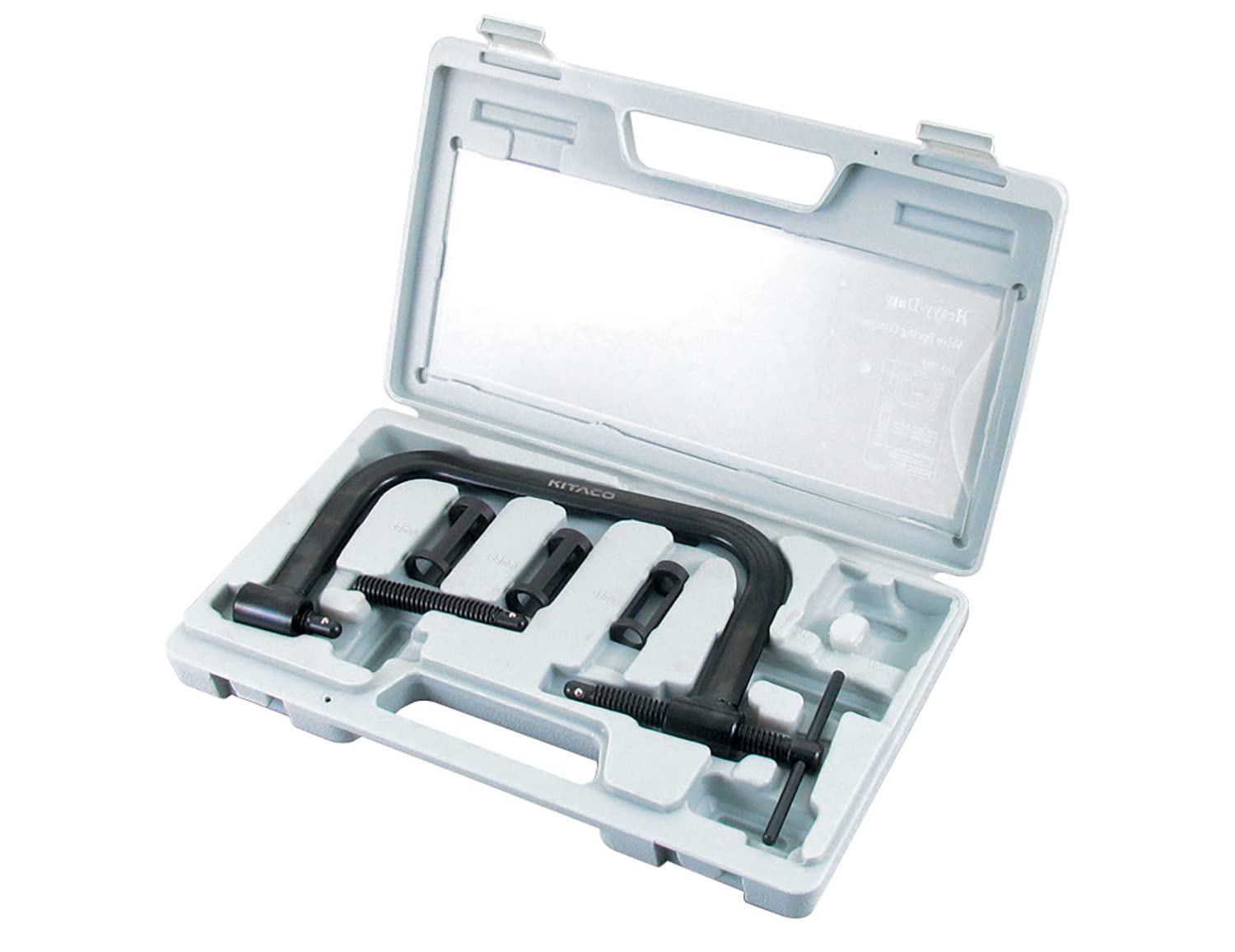 キタコ(KITACO) バルブスプリングコンプレッサー 4サイクルエンジンのバルブ脱着用 アタッチメント付属..