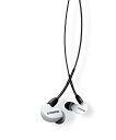 SHURE シュア イヤホン AONIC 215 有線 マイク付き SE215DYWH+UNI-A ホワイト 高遮音性 ゲーム ゲーミング スペ(2)