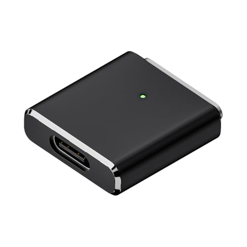 100W ブラック-/1枚入り/-・Size:1枚入りStyle:100W ブラック・?【ご注意】?購入前に、PD電源アダプターの最大出力がデバイスの必要電力を下回らないことを必ずご確認ください。本製品は単なる変換アダプターであり、内部に電圧・電流制御回路はありません。USB-Cアダプターが正しい出力を供給できるかをご確認の上、ご使用ください。・【幅広い機種に対応】MacBook Pro（14/16インチ M1/M2/M3チップ搭載モデル）、MacBook Air（M2/M3チップ搭載モデル）など、2022年以降のMagnetic3ポート搭載機種に幅広く対応しています。・【強力な磁気吸着で安定充電】高精度な第3世代Magnetic端子を採用し、充電中も安定した接続を実現。外部の衝撃による抜け落ちや接触不良を防ぎ、ポートとデバイスを保護します。・【小型・高耐久設計】高品質アルミ合金シェルと金属端子構造で、摩耗や腐食に強く、長期間の使用でも安定性を維持。軽量で持ち運びにも便利なコンパクト設計です。・【使用上の注意】この製品はコネクタ部品です。正確な出力（100W）をUSB-C to Mag-Safe3 対応 変換アダプター ? 軽量で高出力対応 この変換アダプターは、USB-C PD出力（最大100W）をMagnetic端子に変換するために設計されており、公式Magnetic充電器の優れた代替品です。ポータブル性に優れ、重い充電器を持ち運ぶ必要がありません。 140W高速充電対応 PD3.1対応のUSB-C電源アダプターと組み合わせることで、最大100Wの急速充電が可能。MacBook Pro 16インチ（M4/M3/M2/M1）モデルなど高出力を必要とする機種にも対応します。 対応機種 MacBook Pro（M4/M3/M2/M1チップ）14インチ/16インチ、MacBook Air（M4/M3/M2チップ）など、Magnetic端子を搭載するモデルに幅広く対応。 ご注意 本製品はアダプターのみで、USB-CケーブルやPD電源アダプターは別売りです。PD出力がデバイスの要求に満たない場合、充電速度が低下する場合があります。Magnetic充電には100W以上のPD3.1対応ケーブルと電源をご使用ください。