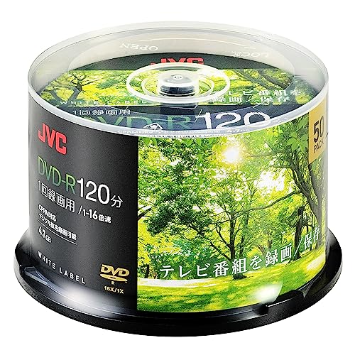 ビクター(VICTOR) JVC 1回録画用 DVD-R 120分 片面1層 1-16倍速 50枚 ディーガ その他 国内主要メーカーのレコーダ ビクター(VICTOR) JVC 1回録画用 DVD-R 120分 片面1層 1-16倍速 50枚 ディーガ その他 国内主要メーカーのレコーダ