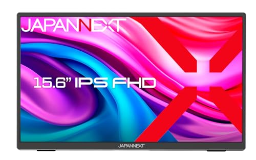 JAPANNEXT 15.6インチ タッチパネル搭載 フルHD(1920x1080)解像度 モバイルモニター JN-MD-i156FHDR-T