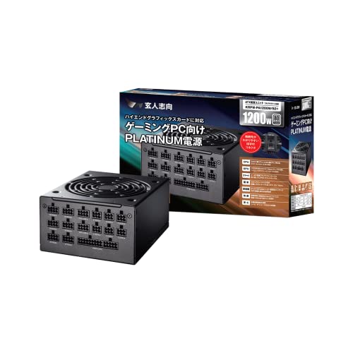 ͻָ 80Plus PLATINUM 1200W ATX Ÿ ˥å եץ饰 ߥե쥹 PLATINUM KRPW-P...