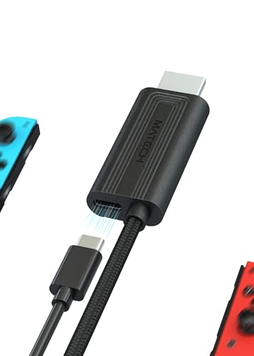 MATECH Switch Combo HDMI ケーブル 3in1（HDMI/Type-C/PD100W充電)【ドック不要/テレビ出力/解像度