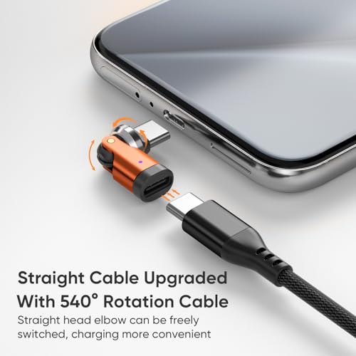 USB-C �Ѵ������ץ� PD240W 540���ž�ġ�3�ĥ��åȡۥ�����C l���Ѵ������ץ� ��®���Ų� �ǡ���ž���� ��MacBook Pr