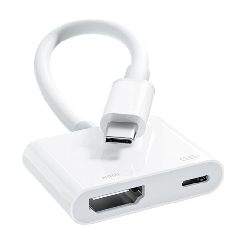 Type-c HDMI変換ケーブル 2in1 4K 急速充電 タイプc hdmi 変換 給電不要 設定不要 遅延なし 音声同期出力 AVアダプタ