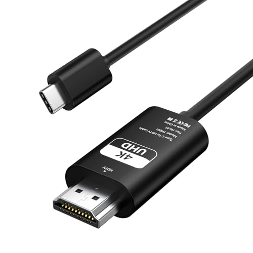 Iee1394 Cable - USB C HDMI 変換ケーブル - 1M 4K@30Hz対応 高速伝送 スマホ テレビ ミラーリング HDMI Type-C 接続ケーブルM