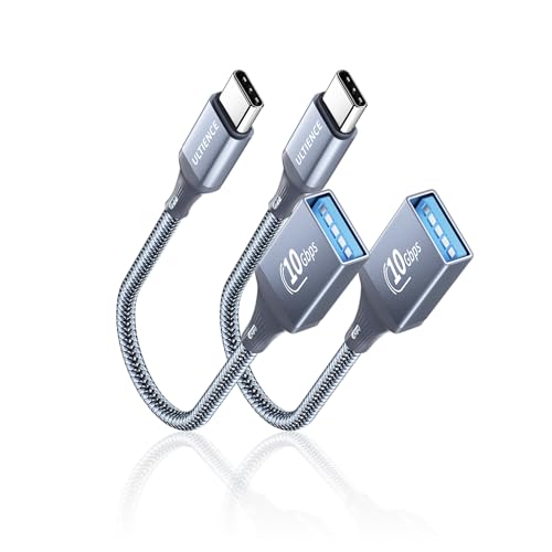 ULTIENCE USB-C to USB-A 変換アダプタ 【10Gbps高速転送 & 60W急速充電】 USB 3.2 Gen2 規格 Ty