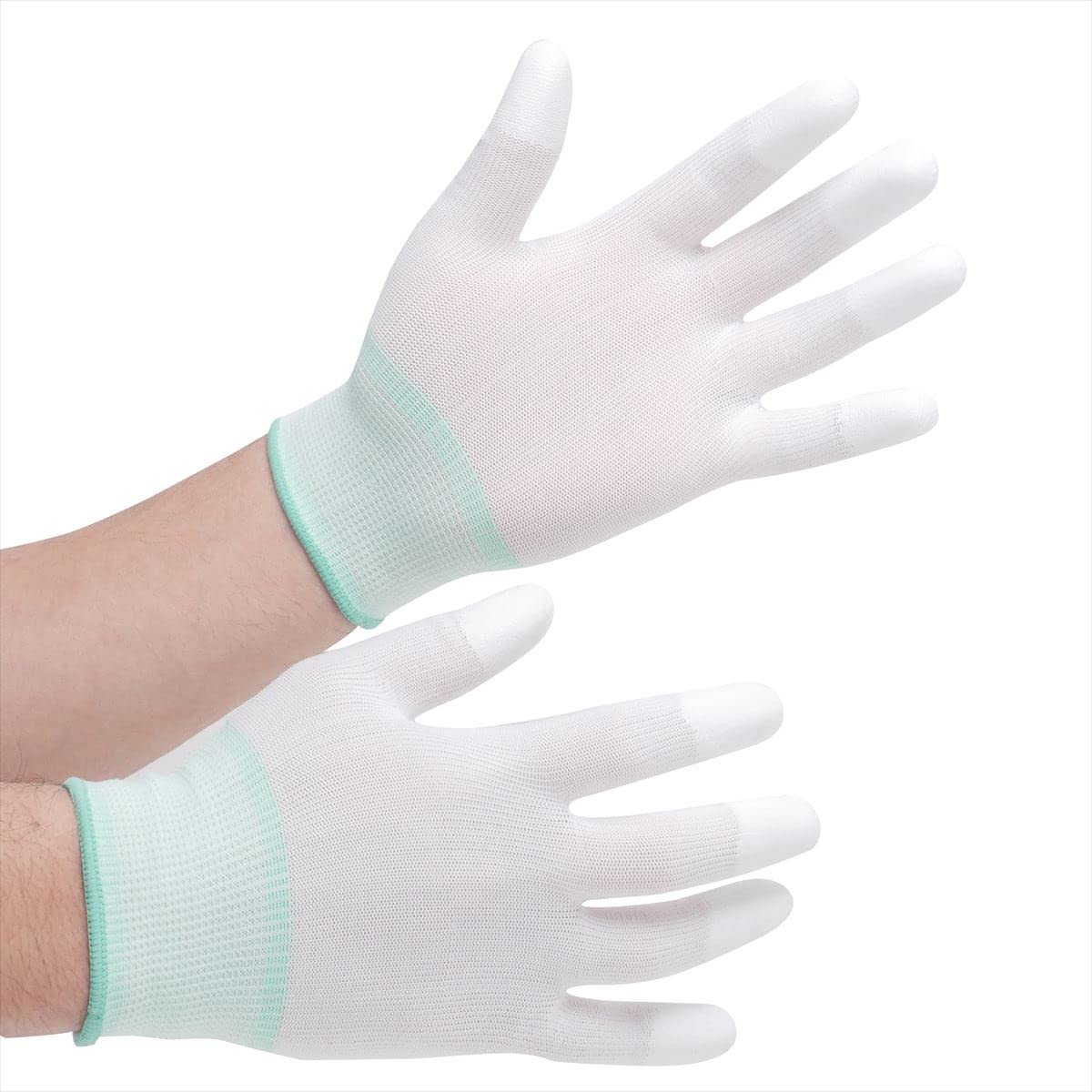 [ACE] エースグローブ 【まとめ買い】[100双(10双×10)] 作業手袋 ウレタン指先コーティング手袋 Sサイ..