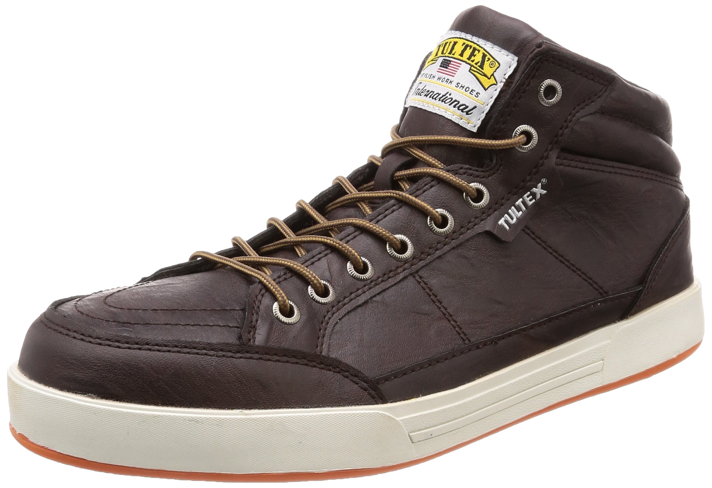 アイトス タルテックス(TULTEX) セーフティシューズ(ミドルカット) ブラウン 51633 スニーカー 26.5cm