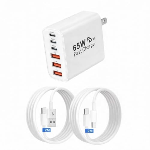 タイタイプc 充電器 USB Type-C 充電器 合計 PD65W 急速充電 GaNIII技術対応 USB-A & Type-C コンセント式