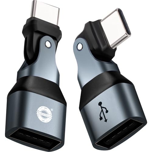 ENDLESSHINE USB A to type C変換アダプター 180°回転usb-c to usb-a変換コネクタPD 240W 急速充