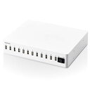 エレコム USB コンセント 充電器 合計144W Aポート×12 設置対応保管庫 TB-SB10 TG-22E SC15L-DD24 SC15