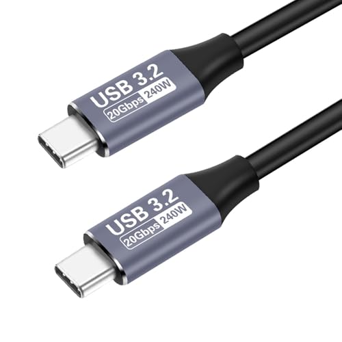 -/1M/-・Size:1M・【20Gbps高速データ転送& 4K映像出力】USB3.2 Gen2規格に対応し、理論上最大20Gbpsのデータ転送を実現。HDDやSSDに保存した大容量動画・ファイルもスムーズに転送でき、最大4K解像度での高精細映像出力も可能です。※実際の転送速度は、お使いのデバイスや環境によって異なります。・【240W急速充電】最新規格「USB PD3.1」に完全対応し、最大240W（48V/5A）の高出力充電をサポート。対応するノートPCも短時間で充電できるため、移動の多いビジネスパーソンに最適です。※240W充電には、対応するPD3.1充電器とデバイスが必要です。・【安全の充電】内蔵E-Markチップが過充電、過電流、過熱からデバイスを保護。信頼性の高い安全機能で、安心して急速充電をご利用いただけます。長時間使用しても安定した性能を維持します。・【高耐久設計】コネクタ部分にはアルミニウム合金を採用し、強度と放熱性を向上。ケーブルは高品質なPVC素材を使用し、10 000回に及ぶ厳しい屈曲試験に合格。日常的な巻き付けや引き抜きにも強く、長期的なごこのUSB Type-Cケーブルは、最新のテクノロジーを結集した高性能充電・データ転送ケーブルです。USB 3.2 Gen2規格に準拠し、最大20Gbpsの高速データ転送を実現。さらに、PD3.1対応で最大240Wの急速充電に対応しており、パワフルな充電性能を発揮します。MacBook Pro/Air、Galaxy、Pixel、Xperiaなど、幅広いUSB Type-C搭載デバイスとの互換性を確保。デスクでの作業時やゲーミング時など、様々なシーンで快適にお使いいただけます。高速データ転送と急速充電の両立により、効率的なデバイス活用をサポートします。コネクタ部分の耐久性も考慮された設計で、日常的な使用に適しています。