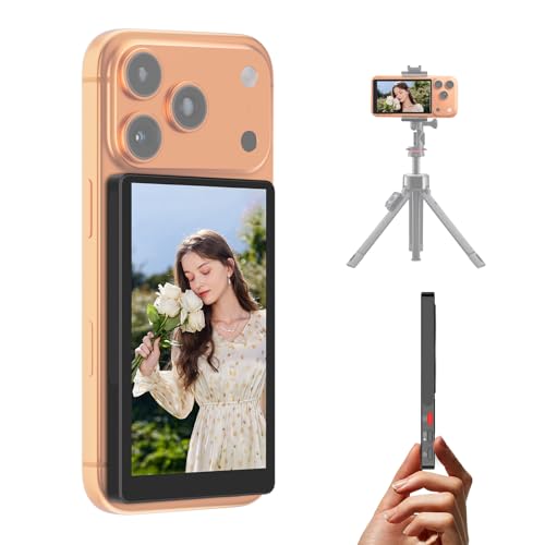 MAGEX iphone 17 自撮りモニター 4インチ 7.8mm 超薄型 スマホモニター magsafe対応 ワイヤレス接