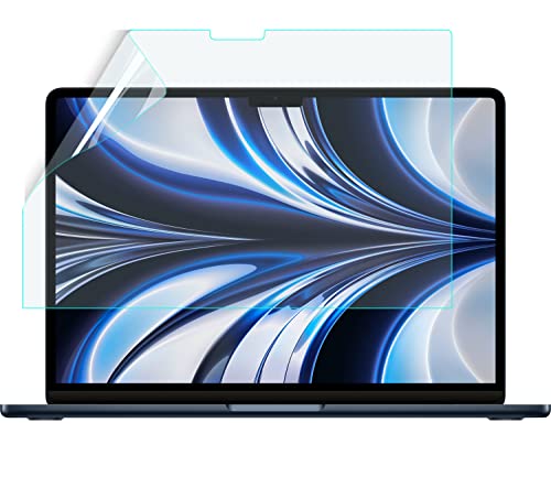 -/MacBook Air 13.6インチ/-・Size:MacBook Air 13.6インチ・★対応機種： Macbook Air 13.6インチ 2026年 M5 / 2025年 M4 / 2024年 M3 / 2022年M2チップモデル・★ブルーライトカット率：49％　紫外線カット率:99%。目の負担を軽減するため、長時間の作業に最適です。・★光沢仕様の為、画像・動画にツヤを与え美しく表示します。 ※映り込みを防ぐことができませんので、予めご了承ください。・★自己吸着タイプなので画面にぴったり貼り付き、簡単きれいに貼ることができます。フィルムを貼った後、特殊シリコン層吸着部が時間経過とともに気泡が分散し、目立たなく消えたようになります。※気泡サイズにより消えない場合があります。・★【指紋防止】：指紋汚れ防止、画面をしっかり保護します。ホコリが付着しにくい帯電防止仕様です。【抗菌性】：フィルム表面が抗菌処理されており、細菌の繁殖を防ぎます。 【画面保護】：硬度3Hのフィルムで液晶ディスプレイを保護します。また適当な柔軟性があり貼り付けやすいです。