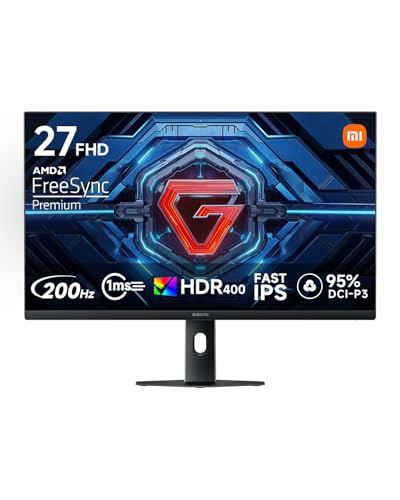 Xiaomi ゲーミングモニター G27i 2026 | ディスプレイ 27インチ 200Hz 1ms FreeSync Premium/Fas