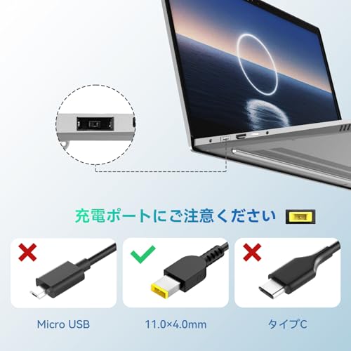 NEC Lavie ACアダプター 65W 充電器 pc電源 対応 PCVP-BP98 PC-VP-BP103 ADP003 AD...