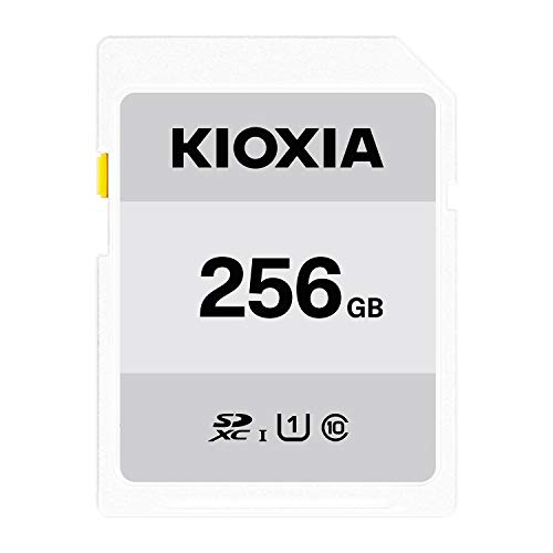 KIOXIA(キオクシア) 旧東芝メモリ SDカード 256GB SDXC UHS-I対応 Class10 (転送速度50MB/s) 日本製 国