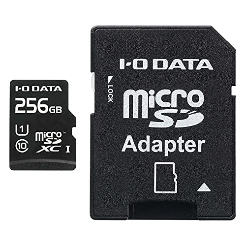 アイ・オー・データ microSDカード 256GB UHS スピードクラス1対応 Nintendo Switch動作確認済 耐X線 変換アダプ アイ・オー・データ microSDカード 256GB UHS スピードクラス1対応 Nintendo Switch動作確認済 耐X線 変換アダプ