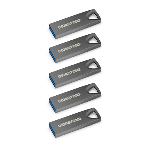 【GIGASTONE】USBメモリ 64GB 5個セット Z70 USB 3.2 Gen 1 PCおよびMac対応 防水メタル素材 ミニサイズで