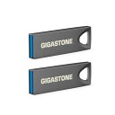 【GIGASTONE】USBメモリ 64GB 2個セット Z70 USB 3.2 Gen 1 PCおよびMac対応 防水メタル素材 ミニサイズで