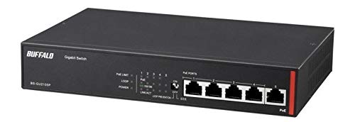 バッファロー 法人向け Giga対応 Layer2 アンマネージスイッチ 5ポート BS-GU2105P