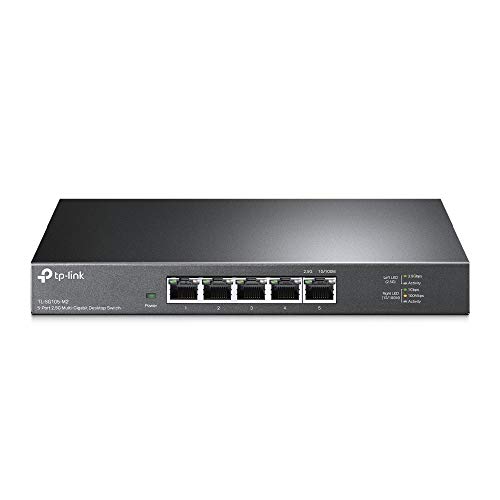 TP-Link 5ポート 2.5Gbps ハブ アンマネージ スイッチングハブ TL-SG105-M2
