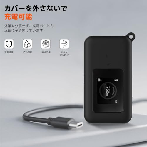 1 1枚セット For PREMIUM CHARGE WIFI U20P ケース 保護フィルム 1枚 Wi-Fi カバー LAZ everydaydirect-10046777 エブリデイ・ダイレクト サンプル画像3