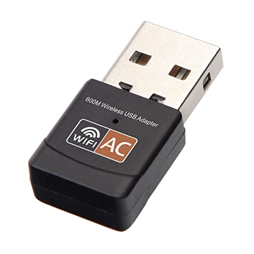 10Gtek 600Mbps 無線 USB Wifi アダプター 無線LAN子機 デュアルバンド USB2.0 2.4GHz/5GHz【TELE