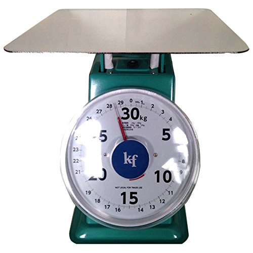樂天商城 - KF(ケイエフ) 上皿自動秤 SPS-30KG グリーン
