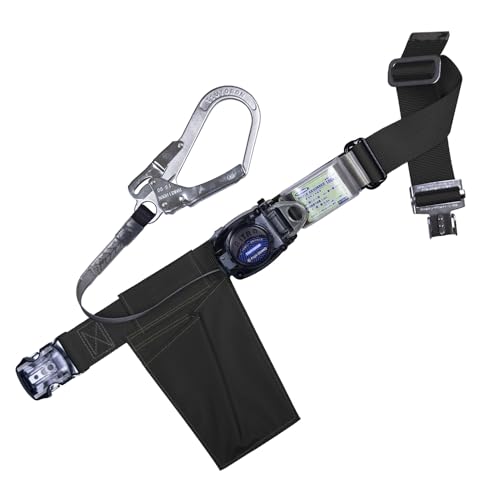 [藤井電工] 新規格 胴ベルト型 リトラ 巻取式 ブラック 黒 Mサイズ ベルト長さ 1200mm TB-RN-OT590-BLK..