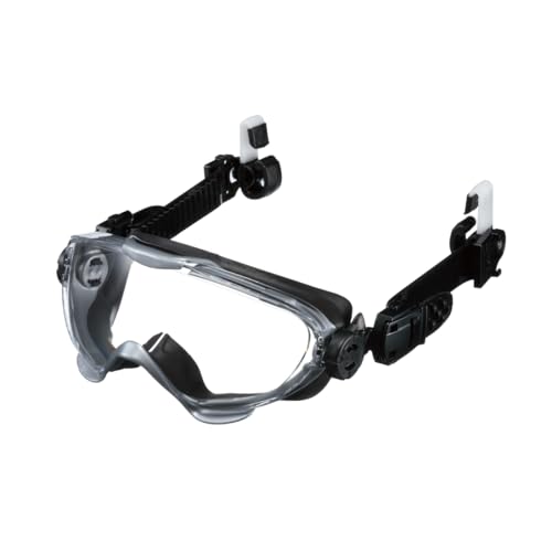山本光学 保護ゴーグル YG-6000クイックベルト(ヘルメット専用) キズに強い くもり止め 日本製 紫外線カット