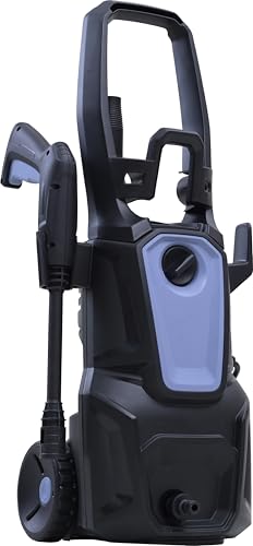 [山善] 高圧洗浄機 AC 1400W 最大許容圧力11MPa 軽量 コンパクト ベランダ 掃除 洗車 パワフル洗浄 可..