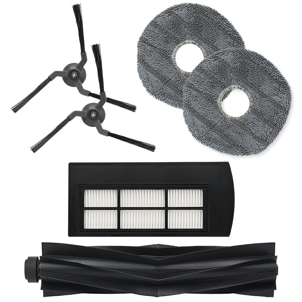 ※こちらの商品は純正品ではありません※商品の色味や仕様は、画像と異なる場合がございます フィルター 》 回転ブラシ 》 モップパッド 》 サイドブラシ 》 交換パーツ4点セット 》 交換パーツ6点セット 》 交換パーツ7点セット 》 商品名 交換パーツ6点セット 互換品 入り数 サイドブラシ×2個 フィルター×1個 回転ブラシ×1個 モップパッド ×2枚 対応機種 Eufy Clean X9 Pro 保証期間 購入日から3ヵ月 配送について メール便（送料無料）・代引き不可 Anker Eufy Clean ロボット掃除機 交換用サイドブラシ T29A1031 交換用フィルター T29A2011 交換用回転ブラシT29A3031 交換用モップパッド T29A50A1