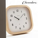 Calme CLOCK NATURAL STYLE 壁掛け時計 / ナチュラル / シンプル / 静音 / アンティーク / レトロ / モダン / アナログ / クラシック / 無垢材 / 木製 / ギフト / 日本製 / シャンブル【沖縄・離島 お届け不可】