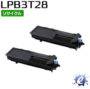 【2本セット】【リサイクルトナー】 ETカートリッジ LPB3T28 エプソン用 (即納再生品) 【沖縄・離島 お届け不可】