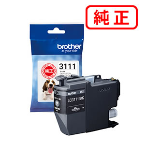 LC3111BK ブラック 【3本セット】BROTHER ブラザー 純正インクカートリッジ 【沖縄 離島 お届け不可】