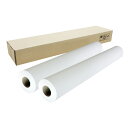 【2本セット】インクジェットロール紙 吸着合成紙 幅515mm(B2)×長さ20m プロッター用紙 大判ロール紙 大判インクジェット用紙 大判プリンター 大判印刷 ポスター印刷【沖縄・離島 お届け不可】