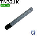 【現物再生品】【期間限定】【リサイクルトナー】 TN321K トナー ブラック コニカミノルタ用 ※空カートリッジを先に回収 【沖縄・離島 お届け不可】