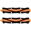 エコバックス 交換用 メインブラシ 互換品 T9 / T8 / T8 AIVI / T5 / 920 / 950 / N5 / N7 / N8 / N10シリーズ対応 消耗品 2個 ECOVACS / DEEBOT / OZMO