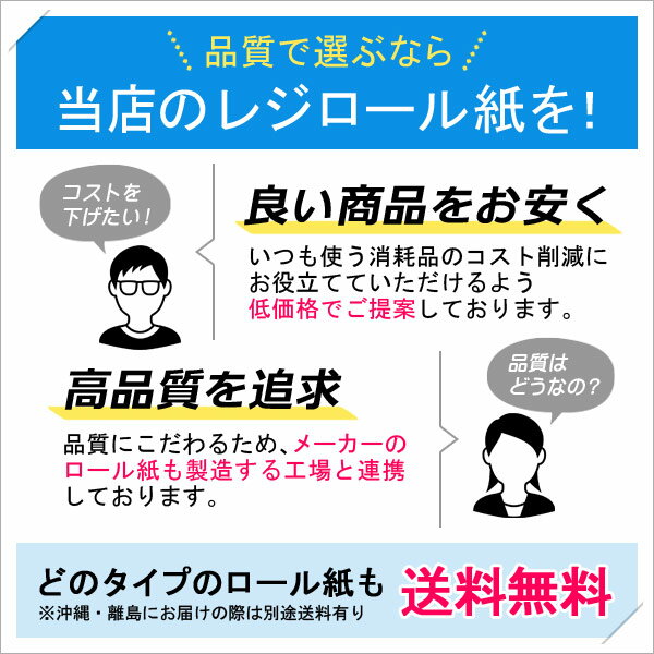 GOLD/日本金銭機械 G-583 G-5840 G-6800 G-780 G-8800 対応汎用 普通紙タイプ レジロール紙 【50巻】 【沖縄・離島 お届け不可】 3