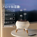 \最新癒し加湿器/加湿器 アロマ加湿器 卓上加湿器 アロマディフューザー くらげ ミスト 超音波式 静音 卓上 加湿器 LEDライト ムードライト ディフューザ...