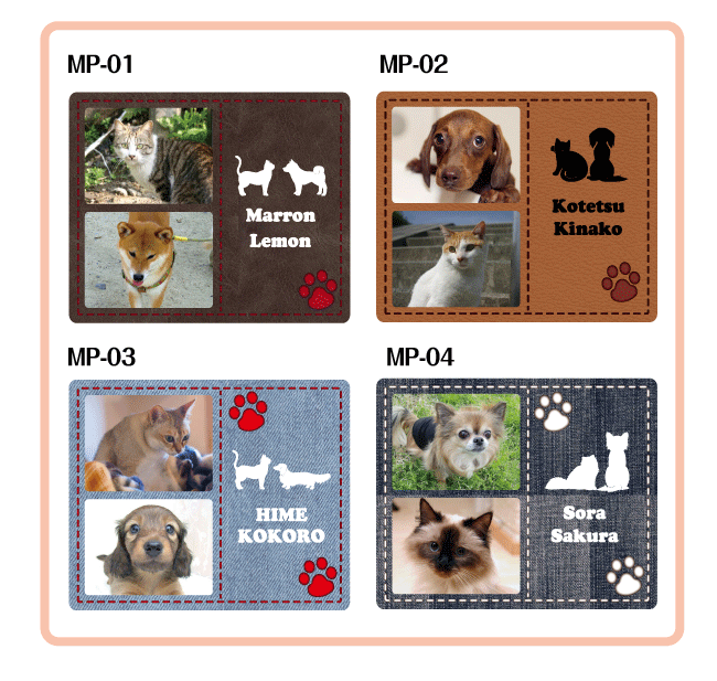 ● ペット 名入れ 写真入り 犬 猫 マウスパッド 多頭飼い ツインシリーズ デスク 仕事 犬用品 犬グッズ 犬雑貨 猫用品 猫グッズ 猫雑貨 ギフト プレゼント ペット