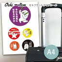 推し活 名入れ A4 セルフカットシール ステッカー 名前入り フリーカットシール ライブ イベント 握手会 キャリーバッグ 旅行 遠征 自転車 オリジナル 記...