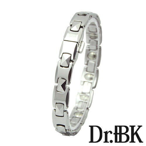 Dr.+BK ゲルマニウム Bracelet ブレスレット タングステン 時計型 BsBT003TSW2シリーズSilver シルバー 女性用 サイズ S M L