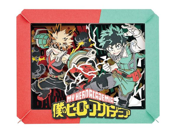 Rakuten - ★数量限定★ ペーパーシアター 僕のヒーローアカデミア 緑谷出久＆爆豪勝己 PAPER THEATER - 418272 [4397] ゆうパケット