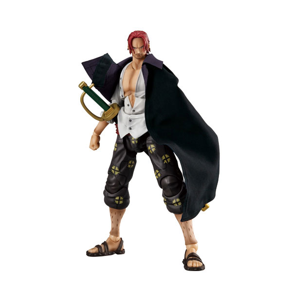 樂天商城 - ONE PIECE ヴァリアブルアクションヒーローズ 赤髪のシャンクスVer.1.5 アクション 塗装済み完成品フィギュア メガハウス - 415296 [0838]