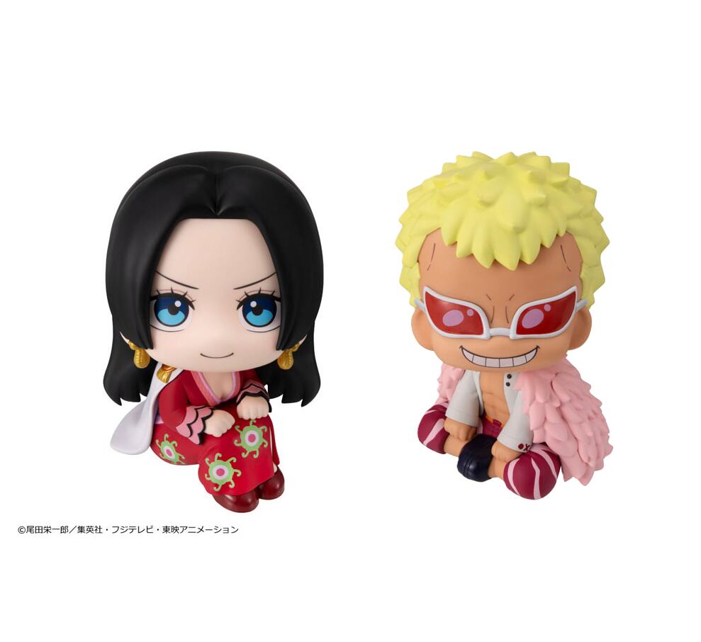수량 한정 루카푸 ONE PIECE 돈키호테·도플라밍고 보아·핸콕 도장이 끝난 가동 피겨 메가하우스