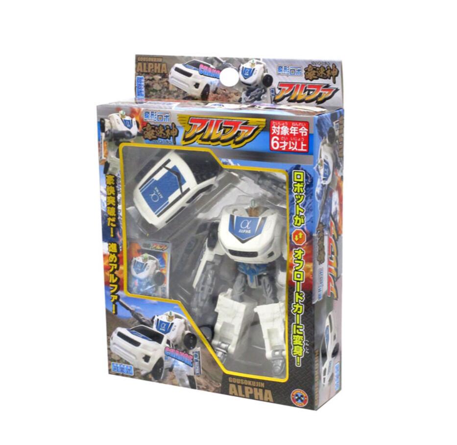 変形ロボット 豪速神アルファ おもちゃ 早川玩具 - 404008 