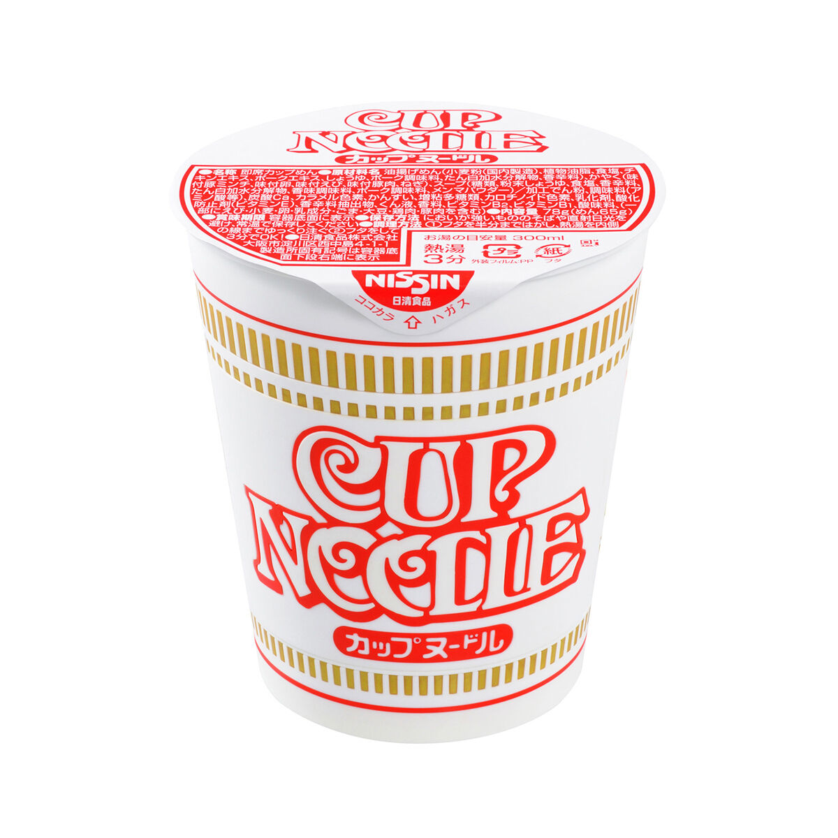 商品情報パッケージサイズ30 x 19 x 11 cm / 440g付属品■ランナー×14■取扱説明書×1■フタシール×1■カイナスシール×1■ネギ再現用ビニル資材×1注意事項※弊社店舗の店頭価格と異なる場合がございます。※予告なく製品の外観・仕様が変更となる場合があり、掲載画像と異なる事がございます。※ 新品未使用品ですが店頭保管になりますので、一部商品のパッケージに若干の劣化、ダメージ、変色、値札シール貼り等がある場合がございます。商品本体には問題ございませんのでご安心ください。※ 店舗の在庫と共有していますので、品切れの場合もございます。発売元バンダイコピーライト©NISSIN FOOD PRODUCTS, CO., LTD.★数量限定★ BEST HIT CHRONICLE 1/1 カップヌードル プラモデル 組み立てモデル 新品 - [5917] 3分では作れない新感覚 カップヌードルプラモデル誕生 実物の麺から3Dスキャンを取り、精密な造形でプラパーツ化。■“麺塊”パーツは、「カップヌードル」さながらの「疎密麺塊構造」を組み立てる事ができる。■麺がカップの底から浮いていることで、輸送時の振動から守られ壊れにくくするための「中間保持構造」を、容器側面のパーツを取り外して鑑賞することができる。■具材も麺塊と同様に3Dスキャンでリアルに再現。実際の商品にも入っている「たまご」「エビ」「謎肉」は個別のパーツとして精密設計。■ネギはビニル資材を切り出し、お好みで加えられる。■色ごとに分けられた「CUP NOODLE」のロゴは、アルファベットパーツを組み立てる意欲をくすぐる多層構造！！■カップの特徴的な金色の破線模様は円環状のパーツを高度なクリアランス精度で組み立てることで再現。■金型加工技術により、注意表記、成分表記、アレルギー表記、更にはお客様相談室の案内まで、パッケージに印刷された文字モールドを精密な金型技術で再現！！■貼ってはがせるタイプのフタ再現用シールや、フタ止めシールも付属※画像はイメージです。 3